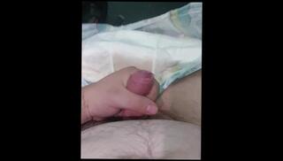 Video 1586007043: fetish gay solo, diaper fetish, solo male fetish, diaper gay sex, gay solo handjob, amateur fetish sex