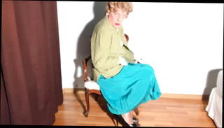 Video 1181860101: skirt nylon, long nylon, black nylon, black gay