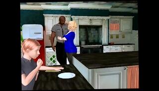 Video 382415135: 3d cartoon animated, interracial bbc dp, 3d toons, dp threeway, 3d double