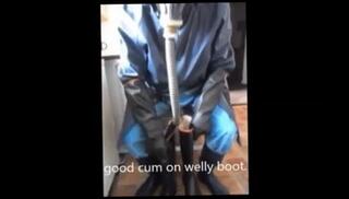 Video 139021001: boots wanking, good wank, man gay