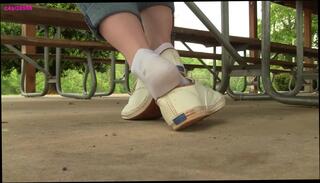 Video 218620801: shoeplay foot, shoeplay fetish, foot fetish hd, straight foot, jasmine foot, table foot, pop