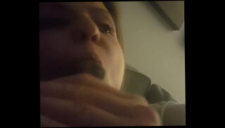 Video 375301525: booty white girl bbc, girl bbc blowjob, couch blowjob