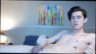 Video 1592738594: gay twink cumshot, gay twink masturbation, big dick underwear, dick pop, pop boner, pants strip, dick legs, teasing