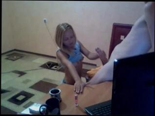 Video 199949201: blonde babe blowjob, babe straight, babe hand, one blonde babe