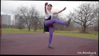 Watch the video about Jeny Smith - pantyhose training