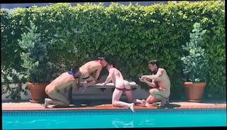 Video 1203781285: bareback gay orgy party, bareback sex orgy, bareback group orgy, gay bareback anal porn, bareback anal sex blowjob, foursome group sex orgy, speedo gay porn, pool party orgy, orgy starring