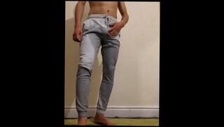 Watch the video about Hot Guy Wets Himself During Yoga
