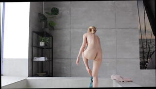 Video 1610504505: nude breasts, big tits breasted, bathroom nude, nude behind, big breasted blonde, nude public
