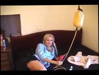 Video 158637804: belly inflation, teen shower anal, blonde teen anal