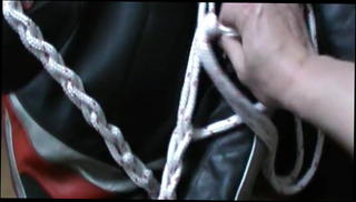 Video 1531594001: bondage slave domination, master dominate slave, gay domination slave, bondage slave training, hogtied slave, leather master slave, dominant couple, hungarian couple