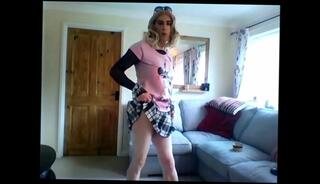 Video 236352401: sexy crossdresser, gay crossdresser, crossdresser skirt, man crossdresser, sexy hd