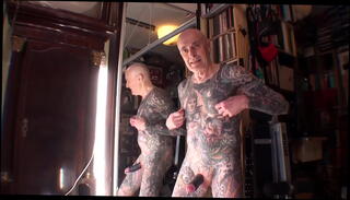 Video 1633469615: sexy tattooed stud, sexy muscular stud, cockring fuck, studs butt, tight cockring, male stud, sexy male stripper, butt flashing