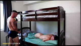 Video 836108001: bareback anal gay, first bareback anal, bed bareback, dick jerking, next door anal, jerking hand, dick sleeping, fucked raw, butt