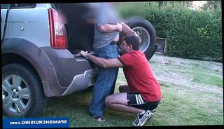 Video 97925345: gay blowjob outdoors, sucking dudes, married dude, hung gay