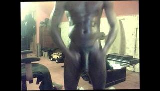 Video 310879895: sexy oiled, black cock oil