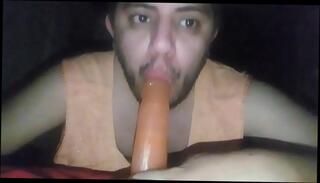 Video 1074865895: deep throat dildo blowjob, shemale dildo