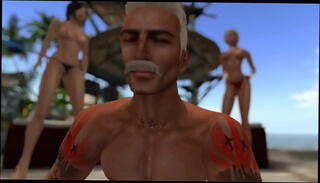 Video 214212195: threesome sex blowjob, threesome sex outdoors, pool threesome, beach threesome, fucking