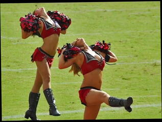 Video 28843601: sexy cheerleader, american cheerleader, blonde cheerleader, hot cheerleader, straight american