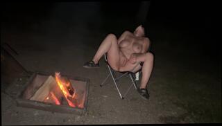 Watch the video about Masturbating in the Open while Camping and Sucking Cock