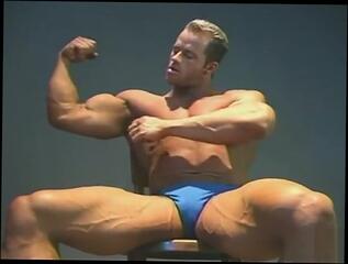 Video 827249604: solo gay male, muscle worship