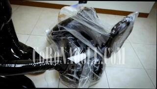 Video 340599501: latex bdsm bondage, vacuum bondage, bondage spanking, bondage straight, leather bondage, japanese bondage, bondage hd, pussy spanking, mask pussy