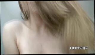 Watch the video about Blonde cutie Soleil is getting banged by an older guy