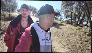 Video 1579397751: jerking big white cock, spanish amateur couple