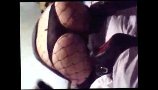 Video 472299045: cougar doggy, mature cougar brunette, fishnet doggy, bisexual