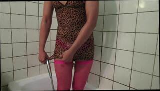 Video 323375601: gay slut, gay man shower, sexy shower, sexy dress, slut hd