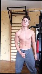 Video 356352901: amateur gay twink, twink striptease, twink gay man, muscular twink, sexy boy cums