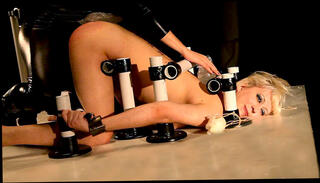 Watch the video about Sadie Holmes Turns her CBT Slave into a Eunuch after his last Handjob