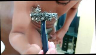 Video 982958265: gay boy solo, caught shaving