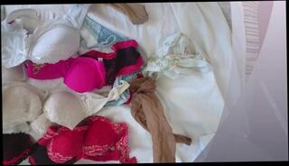Video 195501301: pantyhose panties, gay man cum, lingerie cum, cum loving