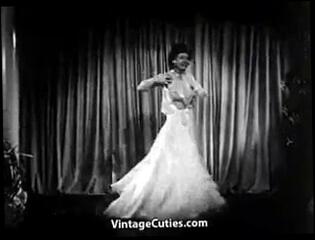 Video 194093701: vintage striptease, vintage babe, vintage teens, vintage straight, vintage dance, long vintage, vintage cuties, vintage brunette, long legged brunette teen