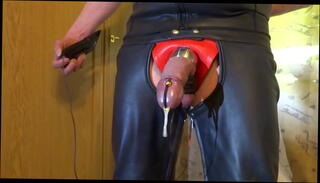 Watch the video about E-stim - electro cum milking