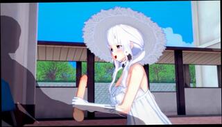 Watch the video about Azur Lane Illustrious Sucks and Fucks Outdoors