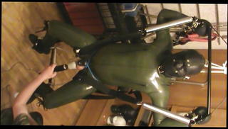 Video 1556055801: latex bondage slave, bondage slave master, bondage gay slave, bondage slave training, slave massage, cbt massage, cock massage handjob, latex jerk, couple massage, big cock massage, bondage swing, hd massage, hungarian couple