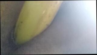 Watch the video about Banana Split Pt1 Self Love with Hairy Pussy
