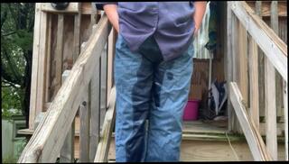 Video 1001336503: pissing peeing fetish, solo pee fetish, amateur piss fetish, pee desperation pissing, solo male pee, pee pants, jeans peeing