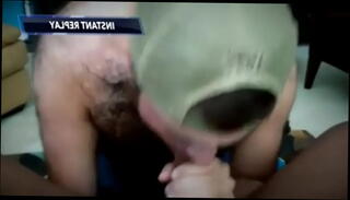 Watch the video about White guy Eats a HUGE 4-day LOAD out of a BBC. Swallows his Black babies!