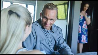 Watch the video about Hot Step Daughter Jane Wilde Rides Step Dad's Fat Prick In Front Of Step Mommy - FamilyStrokes