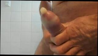 Video 85884801: condom handjob, condom cumshot, gay condom, big condom, man cumshot handjob