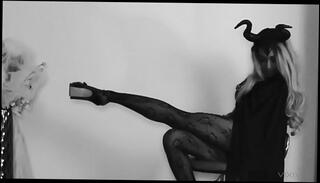 Video 618593485: butt plug dp, butt plug insertion, heels butt plug, ebony butt plug, black butt plug, dp woman, plugged petite, fucking horny, horny teaser, fishnets butt