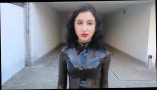 Video 314195701: latex loving, wearing latex, best latex, latex outdoor, latex hd, girls love, outdoor straight