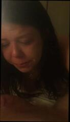 Watch the video about Chubby girl sucking my cock