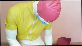 Video 1219659501: gay latex, latex guy, latex big