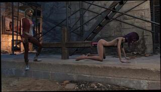 Watch the video about Fallout 4 Holly dildo play