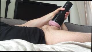 Video 240918701: solo cock tease, solo gay cock, flashlight fuck, gay man solo, fuck alone
