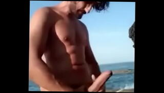 Video 864707445: gay guy jerks, big cock cum, beach jerk, gay guys outdoor
