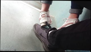 Video 1569889661: feet foot, straight foot, trampling foot